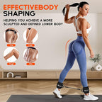 HPYGN Ankle Resistance Bands, Ankle Bands for Working Out with Cuffs, Resistance Bands for Leg Butt Training Workout Equipment for Kickbacks Hip Gluteus Training, Ankle Strap with Exercise Bands