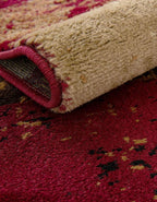 Unique Loom Barista Collection Area Rug - Kouillou (6' 1" Octagon, Multi/Brown)