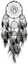 Dream Catchers for Adults Black Dream Catchers Large Dream Catcher Boho Dream Catcher Wall Decor for Boys Teen Room Decor Dorm Living Room Hanging Decoration Festival Gifts