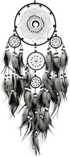 Dream Catchers for Adults Black Dream Catchers Large Dream Catcher Boho Dream Catcher Wall Decor for Boys Teen Room Decor Dorm Living Room Hanging Decoration Festival Gifts