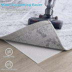 Non Slip Area Rug Pads Non Skid Rug Gripper 6 Feet Round Extra Thick Pad Anti-Slip Carpet Rug Mats for Hardwood Surface Floors, Keep Rugs Safe and in Place (6 Ft Round)