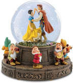 The Bradford Exchange Disney Snow White and Seven Dwarfs Musical Glitter Globe, Limited Edition Collectible, Bradford Exchange