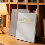 Decorative Books for Home Decor, Coffee Table Decor with Linen White Books Stack Bookshelf, Fake Book Double as Libros Decorativos and Photo Storage (2 Piece Set)