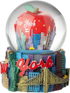 Artisan Owl New York City Big Apple Snow Globe Resin and Glass Snow Globe - Ideal Gift and Souvenir (Multicolor)