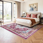U'Artlines Area Rug 5x7 Boho Washable Soft Carpet for Living Room Bedroom Dining Room Office Indoor Rugs for Home Decor
