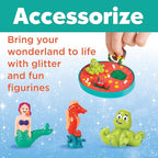 Creativity for Kids Make Your Own Under the Sea Water Globes - Make 3 DIY Snow Globes, Arts and Crafts for Boys and Girls, Kids Activities and Birthday Gifts for Ages 6-8+