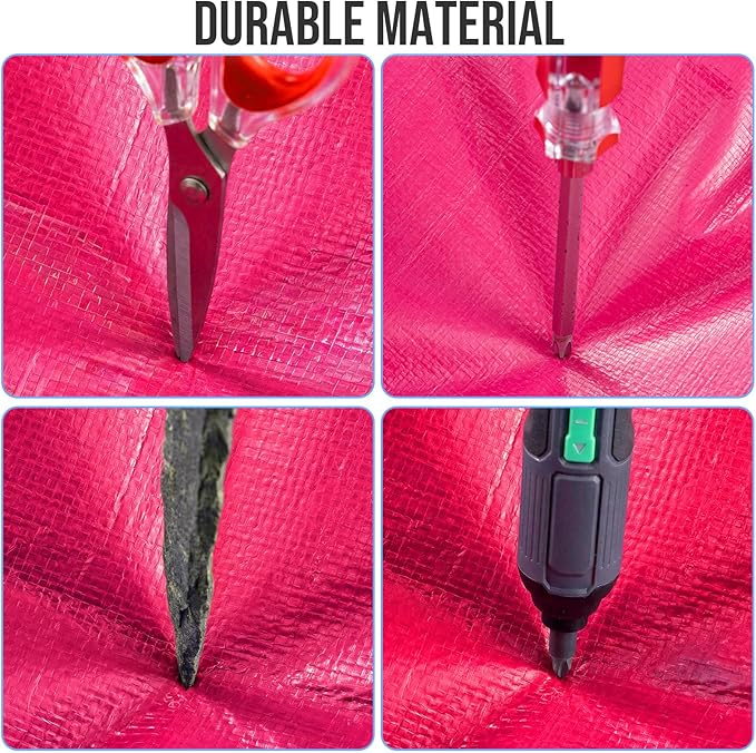 TAILI 8 Pack Pink Extra Large Moving Bags, Heavy Duty Totes with Visible Window, Wrap Around Handles, Space-Saving Storage, Alternative to Moving Boxes