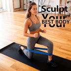 Resistance Bands for Working Out, Loop Exercise Bands for Indoor & Outdoor Fitness, 5 Pcs Leg Strength Training