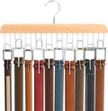 Umo Lorenzo Belt Hanger for Closet - Accessories Organizer Rack for Belts, Ties, and Scarves