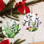 Hummingbird Hanging Ornament, Christmas Ornaments, Xmas Decorations for Tree, Ornaments for Christmas Tree, Holiday Ornament, Hummingbird Gifts, Holiday Party Gifts, and Xmas Gift Ideas