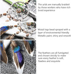 Dream Catcher for Car, Handmade Bohemian Style Rearview Mirror Hanging Decor with Feathers & Beads, Good Luck Charm for Safe Travel, Car Accessories for Women (Popular Picks)