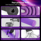2025 Upgrade Pedal Resistance Band,4-Tube Elastic Sit Up Pull Rope for Men and Women,Pedal Puller for Strength Training,Foot Resistance Rope for Physical Therapy with 5Pcs Exercise Bands