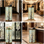 Ceramic Umbrella Holder, Walking Stick and Cane Stand, Home Decor Vase, Floor-Standing Umbrella Stand, Non-Slip Base, for Home, Office, Entryways, and Indoor Use