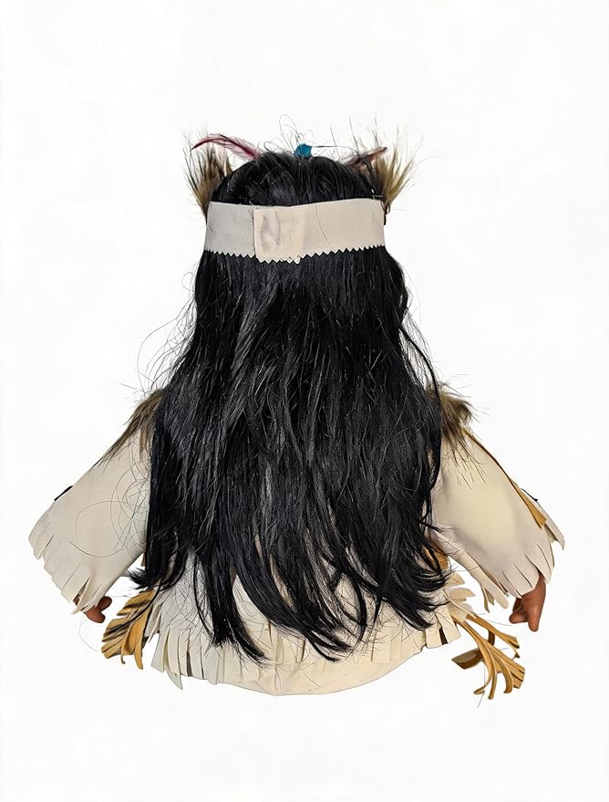 KINNEX COLLECTIONS SINCE 1997 22" Collectible Native American (Indian) Vinyl Doll - VM221079 (Malini)