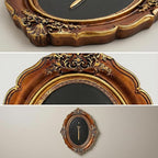 Juedawyal Baroque Sword Wall Sculpture, Gothic Wall Decor, Resin Vintage Wall Accent, Antique Oval Aesthetic Room Decor for Hallway Living Room Entryway Gallery Wall