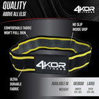 4KOR Fitness Resistance Loop Band Set, Perfect for Crossfit, Yoga, Physical Therapy, and Booty Building
