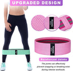 Resistance Bands for Working Out, 3 Levels Exercise Bands Workout Bands Set for Women Men, Hip Legs Booty Bands for Home Fitness, Gym, Yoga, Pilates