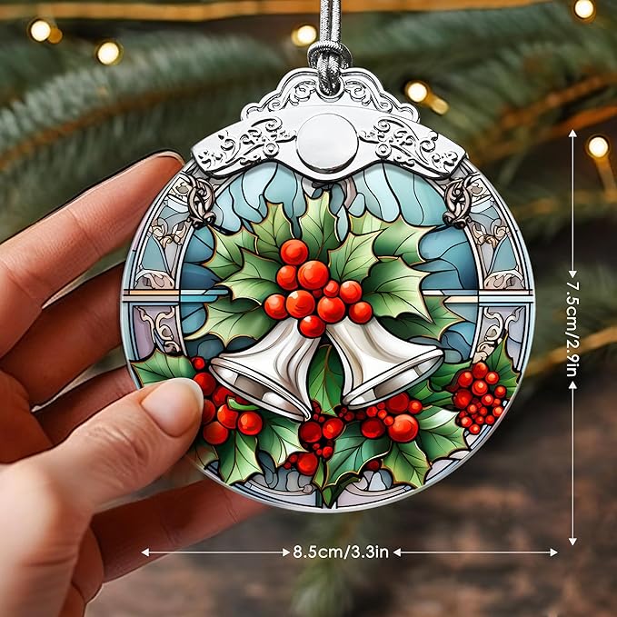Touber Bell Christmas Ornament, Christmas Ornaments for Tree, Christmas Tree Decor, Holiday Ornament