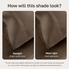 California Design Den 100% Cotton Full Size Bed Sheets, 600 Thread Count Sateen, Soft, Cooling Brown Full Size Sheet Set with Deep Pockets, Hotel-Quality Bedding (Mushroom - Taupe Brown)