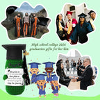 Class of 2026 Graduation Gifts for Women Men Mini Emotional Support Decor Cute Knitted Doll Handmade Positive Crochet 2026 Graduation Gifts for Him Her High School College Graduates