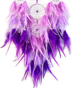 Dream Catchers,Dream Catchers for Adults,Purple Dream Catcher,Dream Catcher for Girls,Purple Crystal Tree Life,Chakra Gemstone Agate Stone,Home Ornaments Craft Gift