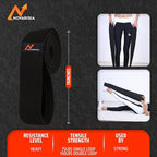 76 Inches Long Heavy Fabric Resistance Bands for Women and Men - Non-Slip, Durable Exercise Bands for Stretching, Yoga, Home Fitness
