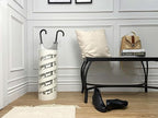 Mango Steam Round Cat Spiral Umbrella Stand 22" Tall, White