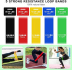 Resistance Bands for Working Out, Workout Bands, Training Bands Set, Pull Up Exercise Bands for Home Workouts, Full Body Training, Physical Therapy.