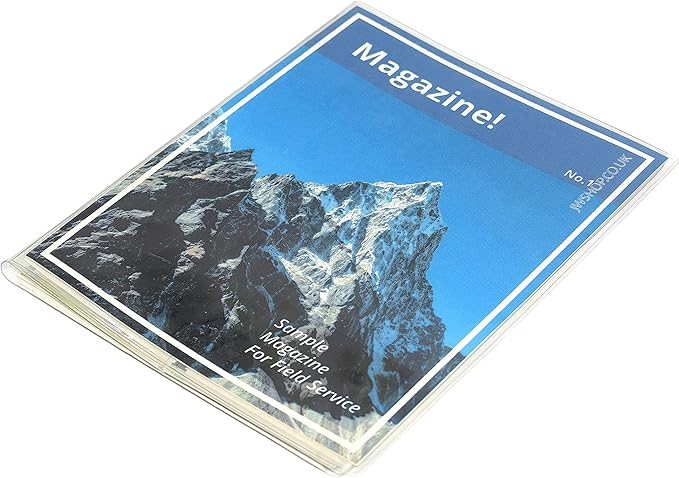 ASVP Shop JW Field Service Vinyl Magazine and Tract Organizer Holder Supplies