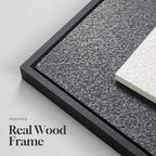 3D Textured Framed Black and White Abstract Wall Art for Bedroom, 3 Piece Modern Paintings Artwork for Walls, Minimalist Black White Geometric Pictures for Living Room, Dining Room Wall Decor 16x24 In