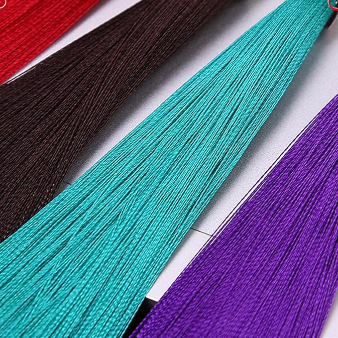 Chinese Knot Tassels Pendant, Handmade Polyester Tassels, Great for Home Decors and Festival Ornament