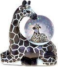 COTA Global Giraffe Snow Globe Decor - Beautiful Snow Globe Decorations with Giraffe Figurine, Collectible Snow Globes Perfect Giraffe Decor for Home, Office Space, Figurine Shelf, or Desk - 45mm