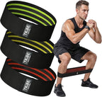Tribe Lifting Fabric Resistance Bands for Legs - Workout Bands Resistance Bands for Men and Women - Booty Bands for Working Out - Exercise Bands Resistance Bands Set - Elastic Bands for Exercise