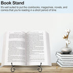 Vivinin 2 Pack Plate Stands - Metal Frame Holder & Artwork Display, 8 Inch Picture Frame Stand for Tabletop Art, Photo & Platter