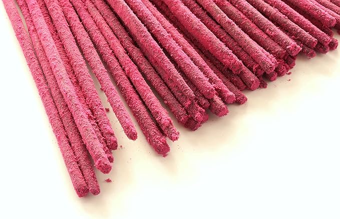 Goddess Incense Sticks - Sensual Musky Rose Scent - Handrolled Long-Burning Incense 45+ Sticks
