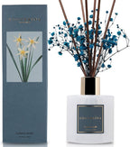 COCORRÍNA Reed Diffuser - Cashmere Vanilla 6.7 fl oz Reed Diffuser for Bedroom Bathroom Home Décor