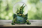 100MM Frogs Playing Musical Water Globe by The San Francisco Music Box Company
