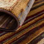 Unique Loom Barista Collection Area Rug - Icatu (5' 1" x 8' Rectangle Beige/Brown)