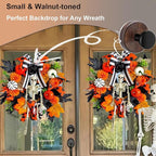 Wreath Hanger for Front Door, 2Pack Suction Cup Hooks for Glass Window/Over Door/Outdoor, Christmas/Thanksgiving/Halloween/July 4th/Easter/Valentine/Fall/Summer/Spring (2Pack)