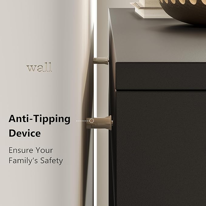 Shoe Cabinet for Entryway with 3 Flip Drawers, Slim Wooden Shoe Storage Organizer with Modern Fluted Pannel，Freestanding Narrow Hidden Shoe Rack for Hallway, Foyer, Living Room