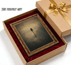 Vintage Gold Framed Wall Art Retro Dark Dragonfly Painting Canvas Prints Gothic Insect Picture Wall Decor Rustic Farmhouse Animal Poster Artwork for Living Room Bedroom Bathroom, 9x11in