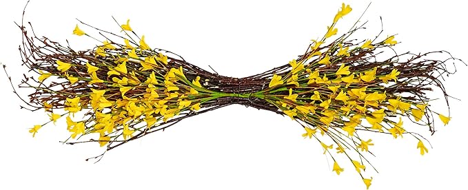 Worth Imports 34" Forsythia Twig Swag