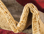 Unique Loom Barista Collection Area Rug - Ngada (2' 2" x 3' 1" Rectangle, Beige/ Red)