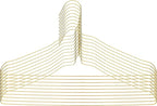 Mr. Pen Gold Metal Hangers - 10 Pack, Wire Coat Hangers for Clothes