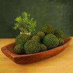 Decorative Moss Balls Set - Fake Moss Balls for Bowl Fillers, Centerpiece Decor, Home Decor, Vase Filler, Wedding Decor, Table Arrangement, Coffee Accents, DIY Crafts (Small - 2"-Set of 12)
