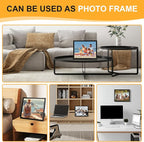 YixangDD 10 PACK Certificate Frames 8.5 x 11, Black Diploma Frame Document Frame with Clear Plexiglass, Picture Frames for Tabletop and Wall Display