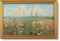 VIYYIEA Vintage Large Framed Wall Art for Living Room, Landscape Canvas Prints Home Decor, Oil Painting Picture, Bedroom Wall Decor Gifts for Friends or Family -【Summer Whispers】-(36L x 24W)