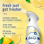 Febreze Air Mist, Air Freshener Spray, Odor Fighting Room Spray, Deodorizer for Home Bathroom Kitchen Office Apartment Dorm Room Classroom, Kitchen Base Mix, 8.1oz, 3ct
