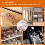 Homode Cedar Blocks for Clothes Storage, Cedar Balls and Cedar Chips for Closets and Drawers, Scented Cedar Sachets Bags Closet Air Freshener, 24 Pack
