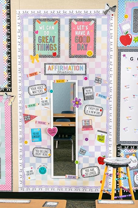 Teacher Created Resources Cool for School Checkers Better Than Paper® Bulletin Board Roll (TCR77600)